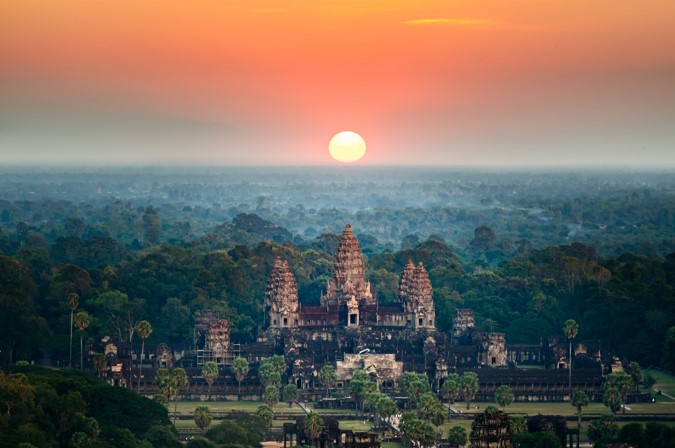 angkor wat helicopter private tour cambodia siem reap