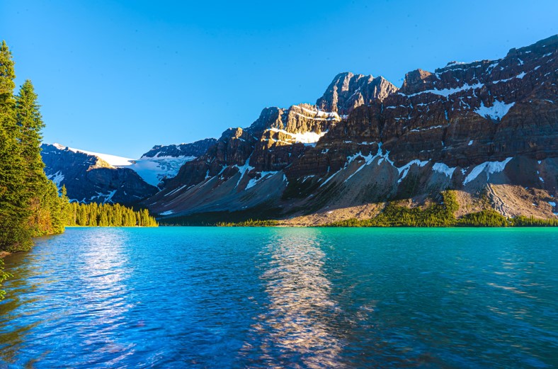 private tour to bow lake canada