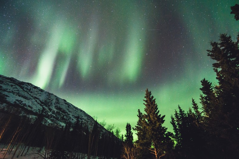 northern lights private tour in yukon canada