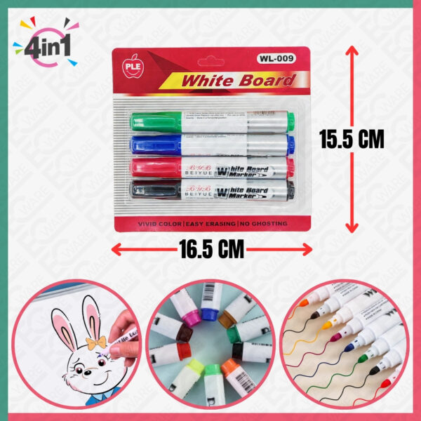 4Pcs Colours Marker Pen